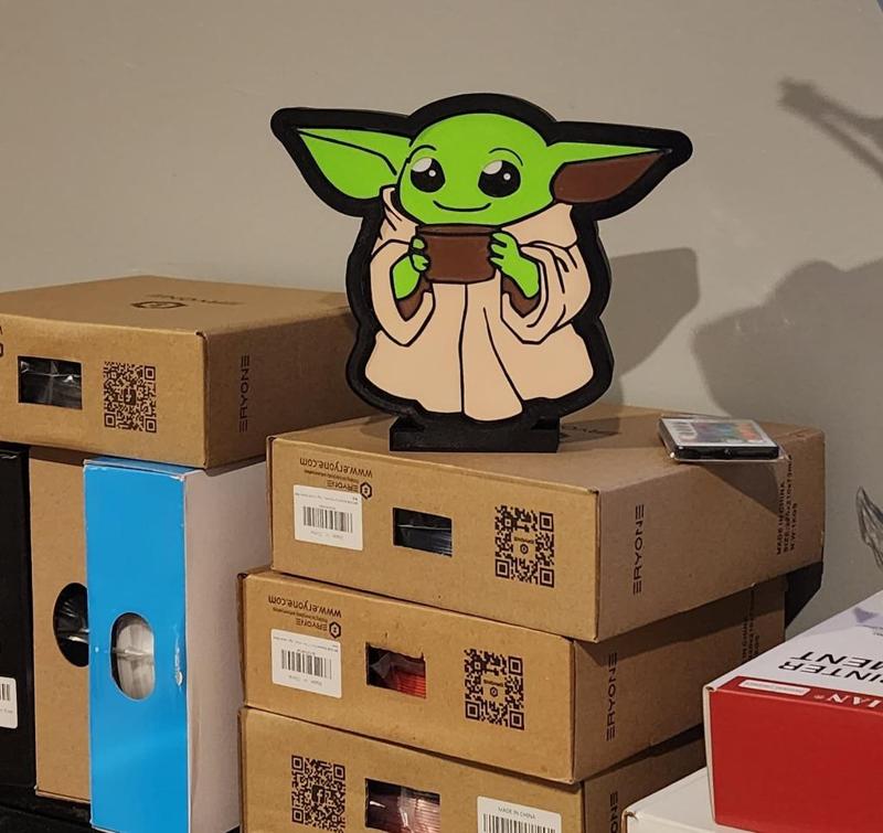 GROGU (YODA BABY) LED