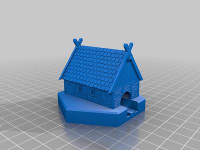 Viking House scenic Gravitrax tile