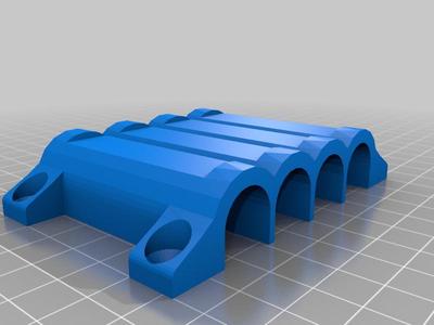 16mm-5/8" label version electric pipe mounting bracket