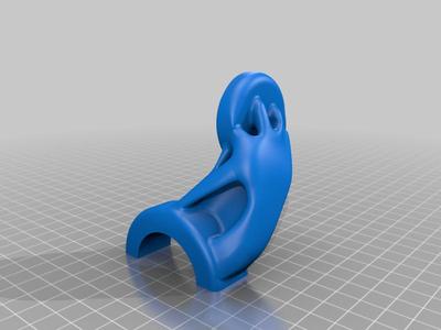 Holder for wahoo lelmnt bolt Gen1. Handlebar D35mm Generative design