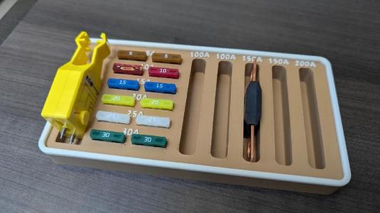 RV Spare Fuse Holder   