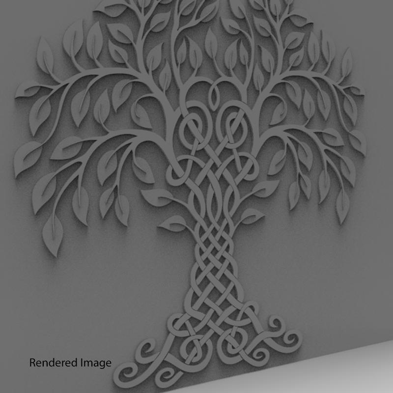 Tree of Life - Celtic Relief