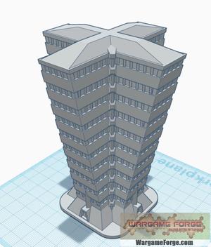 Sci-Fi Building 18 SF018