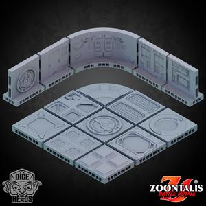 Sci-Fi Terrain Tiles (Openlock)