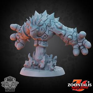 Fire Golem (pre supported) 50mm Base