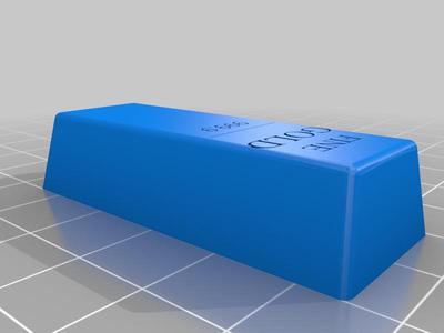 Gold Ingot without weight
