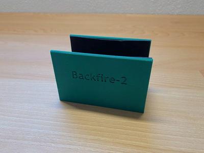 Small model stand for F5F model Backfire-2