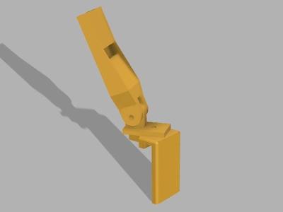Adjustable Raspberry pi camera mount 