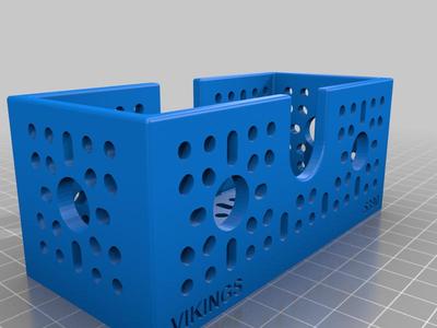 FTC Battery Mount/Holder Horizontal Goblda Pattern