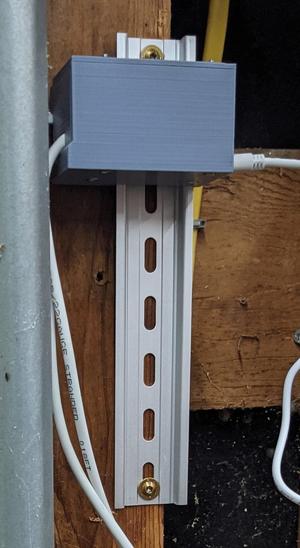 NodeMCU ESP8266 Din rail box
