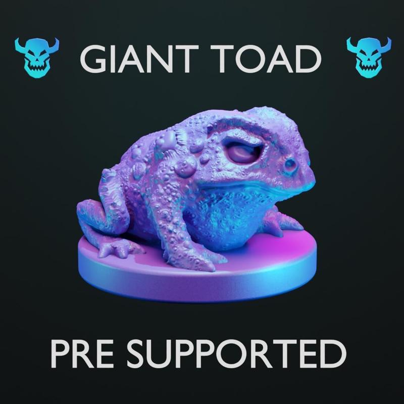 Giant Toad - Pre Supported