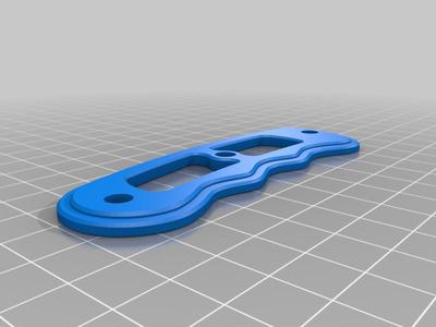 Knife shaped Key Organizer | for cylinderhead screw / Zylinderkopf-Schrauben