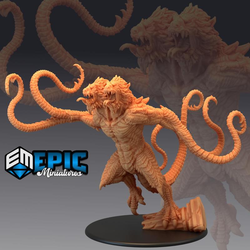 Prince of Demons Attacking / Gargantuan Tentacle Beast / Lord of the Abyss / Classic Encounter