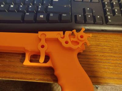 Remix One-Piece Rubber Band Gun by thoromyr 