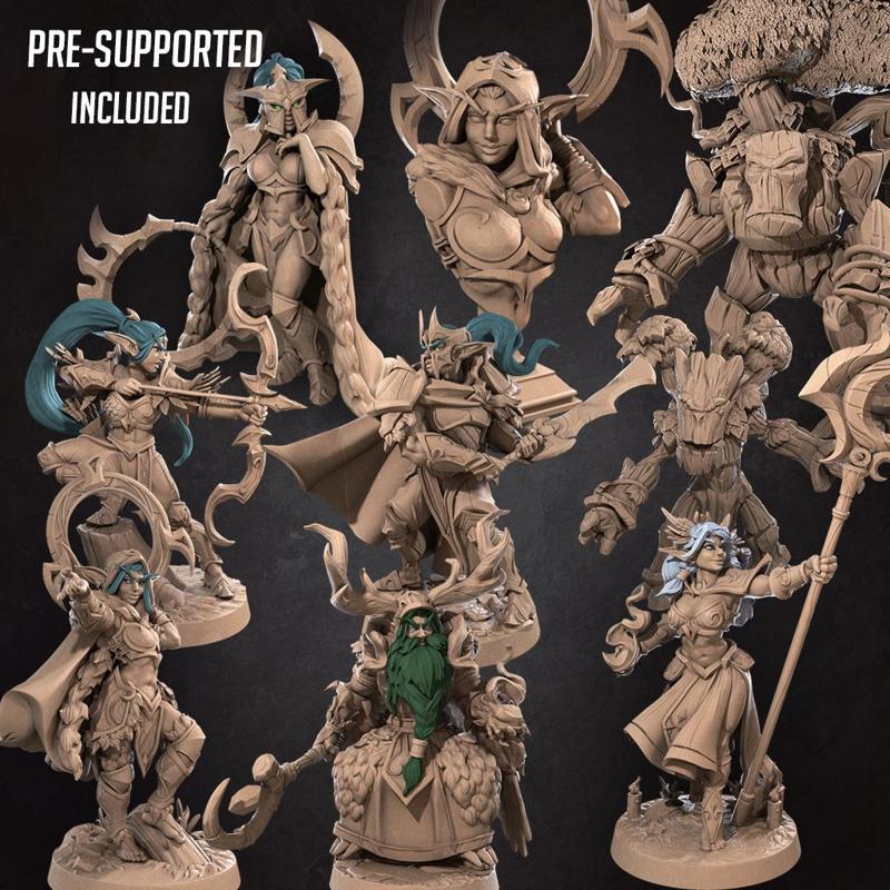 October 2021 Release - Night Elves