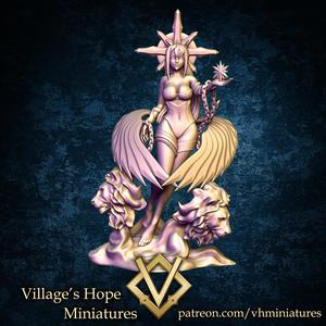Ishtar goddess of love and war (75&35mm. scale)