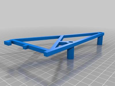 Ikea Skadis Spool Holder - Simple and fast printed - Upside down edition