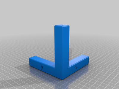 100mm axis calibration test with better readings