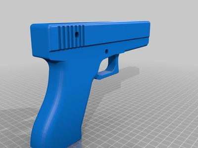 Glock Rubberband Gun (Reupload)