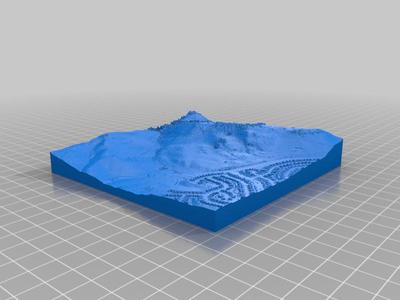 Blue Rock Topography