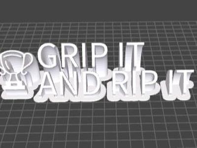 Dirtbike Quote "Grip It, and Rip It"