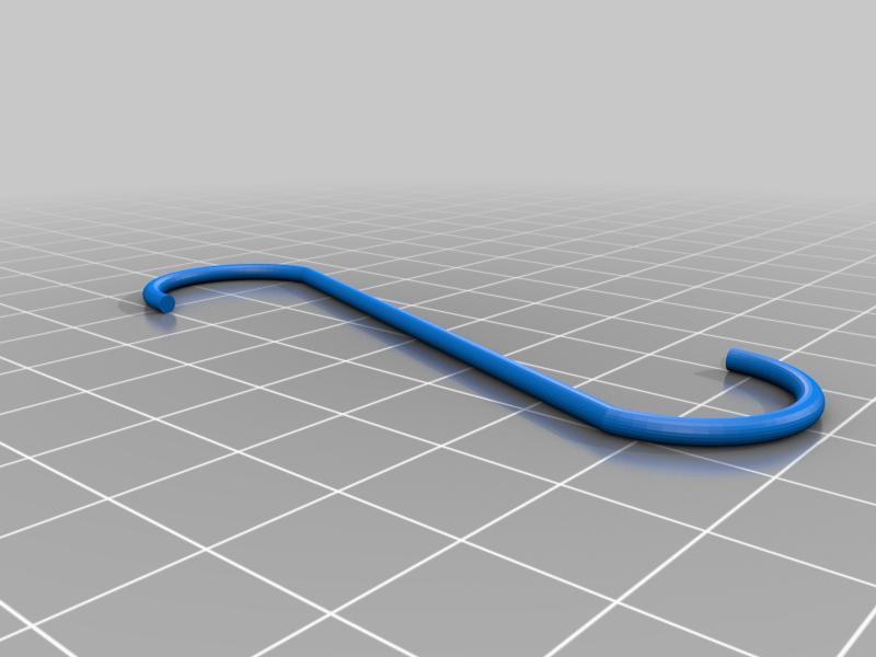 sinple s-shaped hook