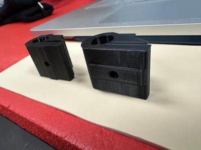 Pole Mount Tab for Horizontal Extrusion Groove ("Prusa XL Soft Filament Holder" Modification)   