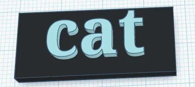 cat   