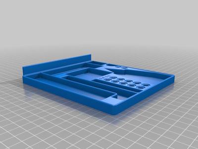 CR6-SE Tool Organizer with noozle storage
