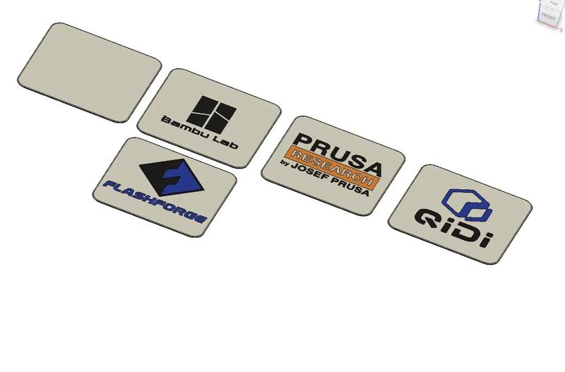 Color Mouse Pad, Prusa, BambuLab, Qidi, Flashforge   