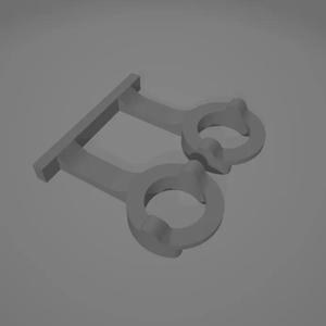 Ritto Tastenknopfersatz (mit Beleuchtung) / Ritto button holder (with illumination)   