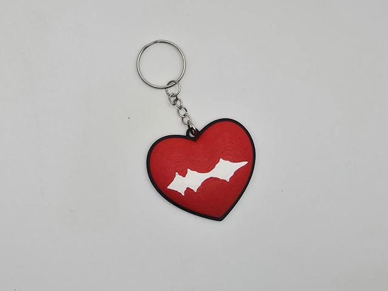 "I Love You" Soundwave Keychain #2   