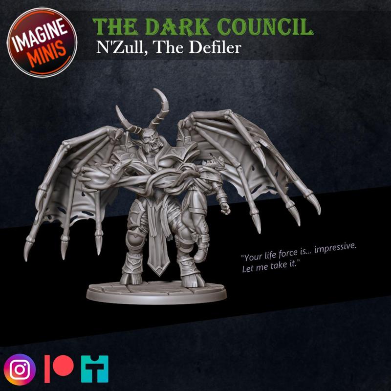 The Dark Council - N'Zull, The Defiler