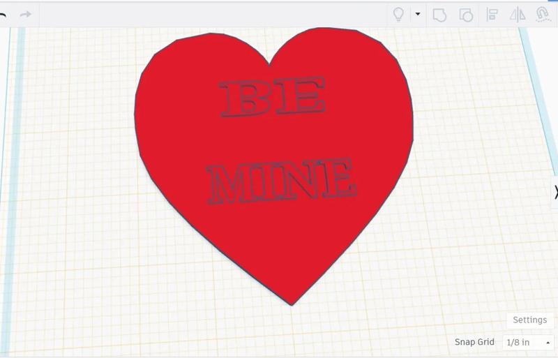 Simple Valentines Day Heart   