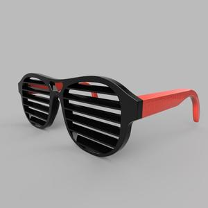 Window blinds glasses