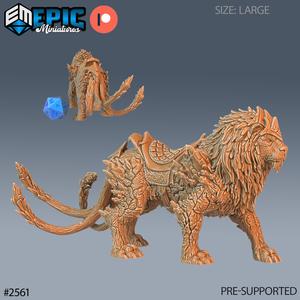 Thunder Lion Mount / Utopian Predator / Legendary Lightning Beast / Wild Southern Animal / African Encounter