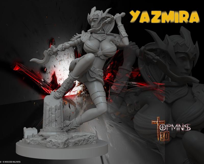 GUERRERA PARA JUEGOS DE ROLL TABLETOP RPG