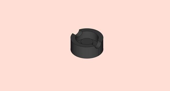 Ashtray 3D Printed