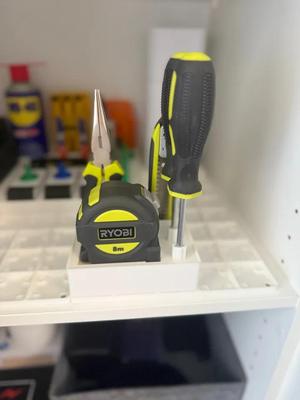 Gridfinity: Ryobi hand tool organizer   