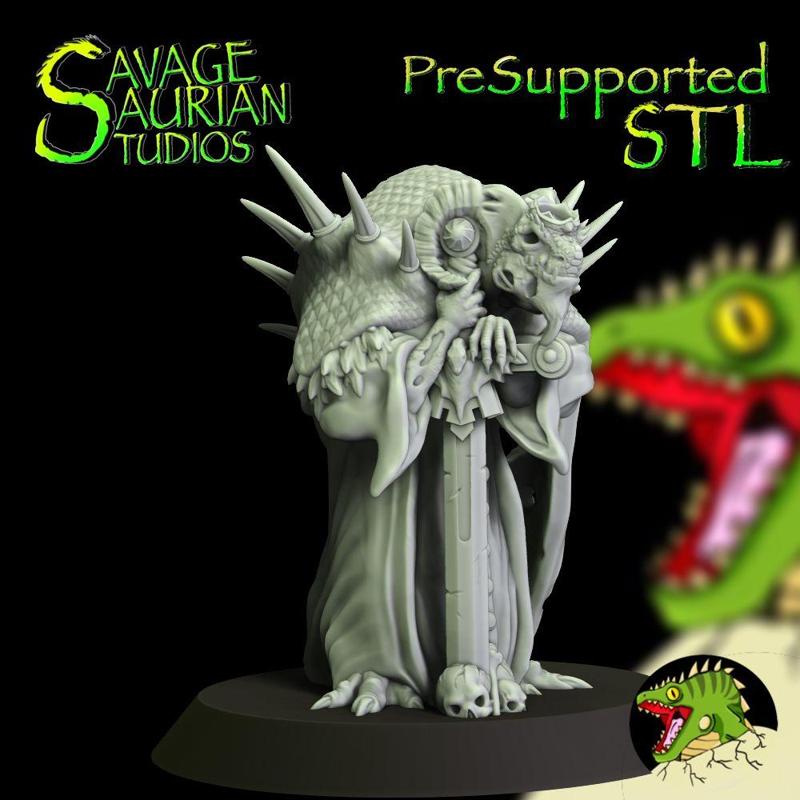 Visarys the Last Dragon King - Presupported