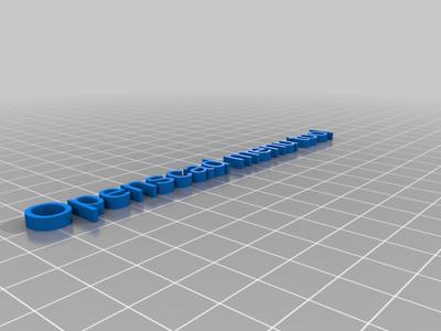 Openscad menu tool