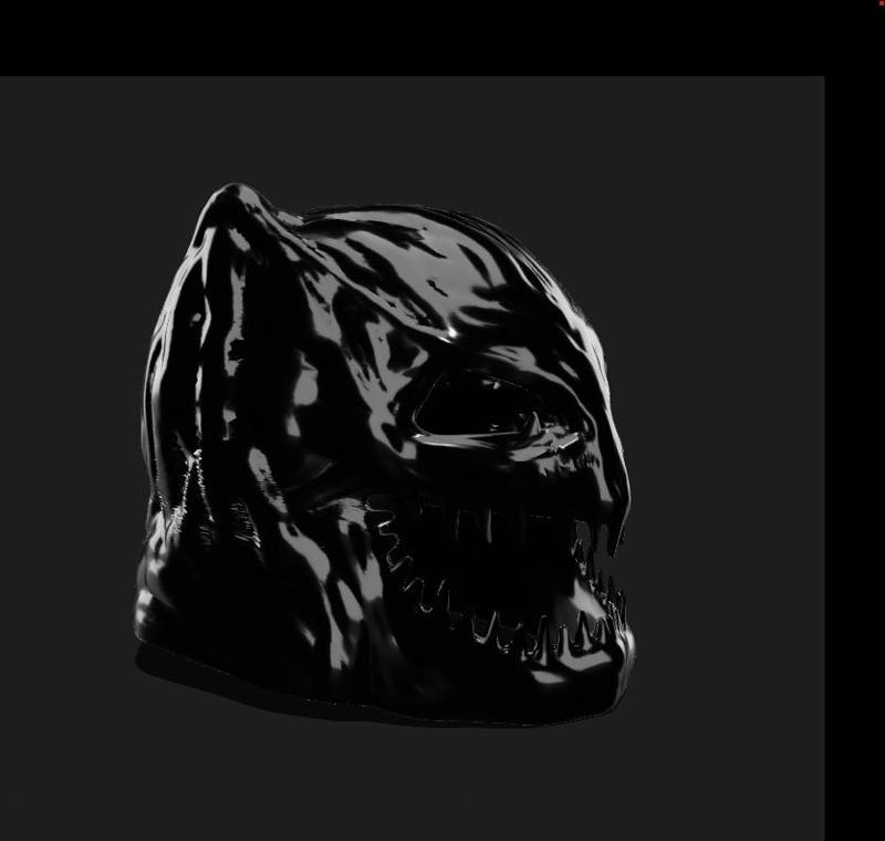 batman vs superman venomized helmet