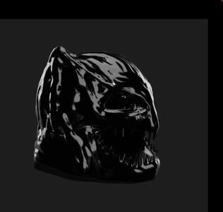 batman vs superman venomized helmet