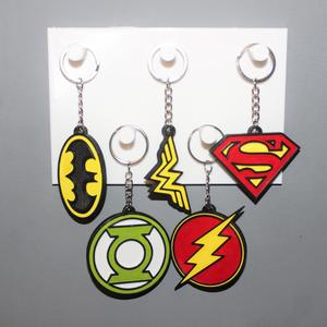5 Keychain DC Comics Logo