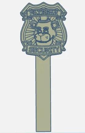 Fnaf bookmark   