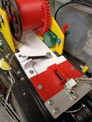 Runout switch for compact PET Machine   