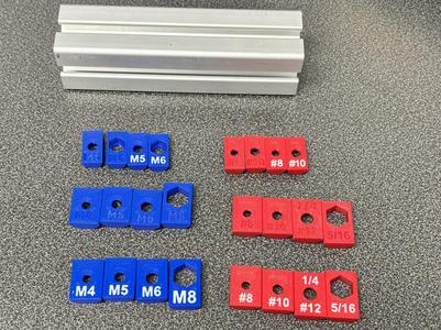 4040 T-Slot Nuts - Many Sizes