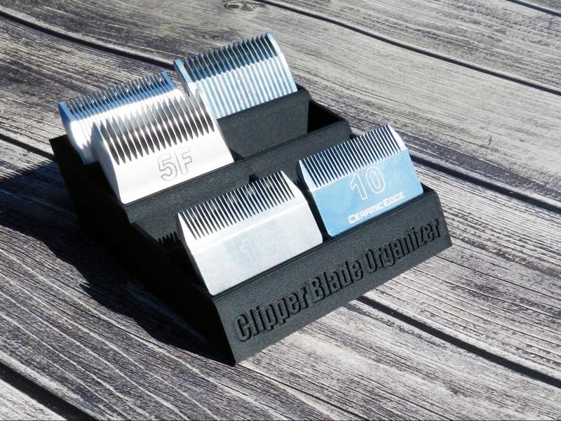 Grooming Clipper Blade Organizer
