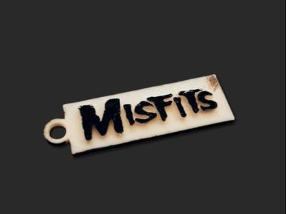 Misfits keychain punk