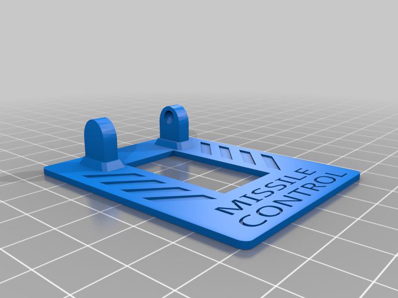 Missile Control Switch UK Light cover